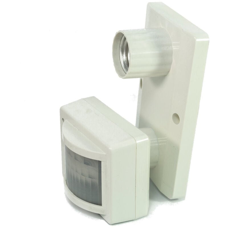 foto del prodotto traesio - porta lampada portalampada lampadina luce sensore di movimento infrarossi e27 - - trade shop