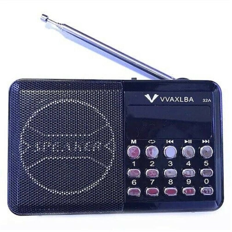 foto del prodotto traesio - radio fm 32a lettore musicale player portatile microsd mmc usb aux - - trade shop