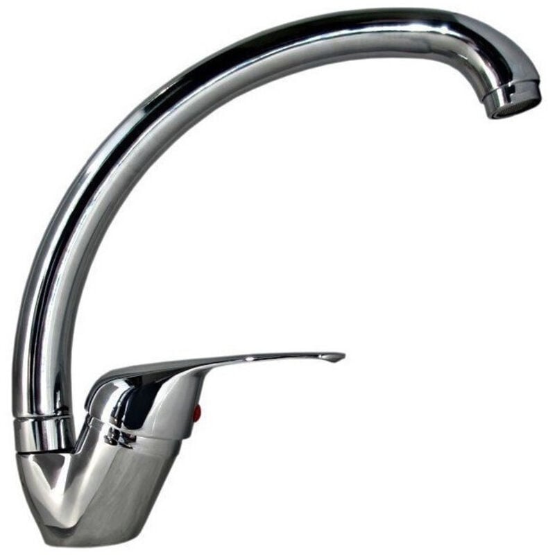 foto del prodotto traesio rubinetto miscelatore girevole mobile casa lavandino cucina kit montaggio f1034 trade shop
