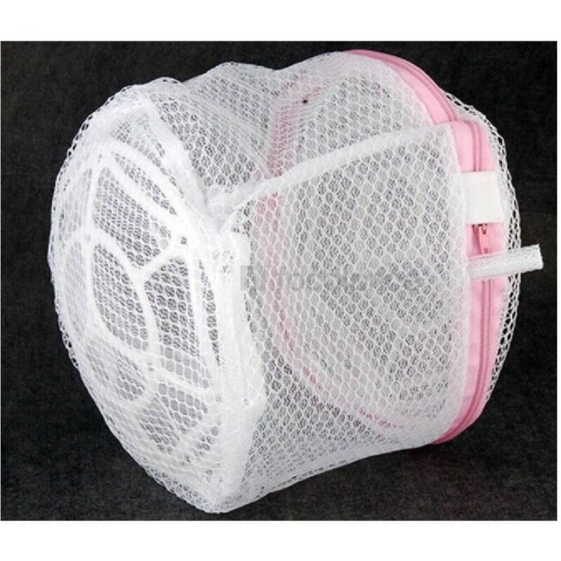 foto del prodotto traesio sacchetto salva reggiseno lavatrice lavaggio biancheria rete intimo 19x14cm trade shop