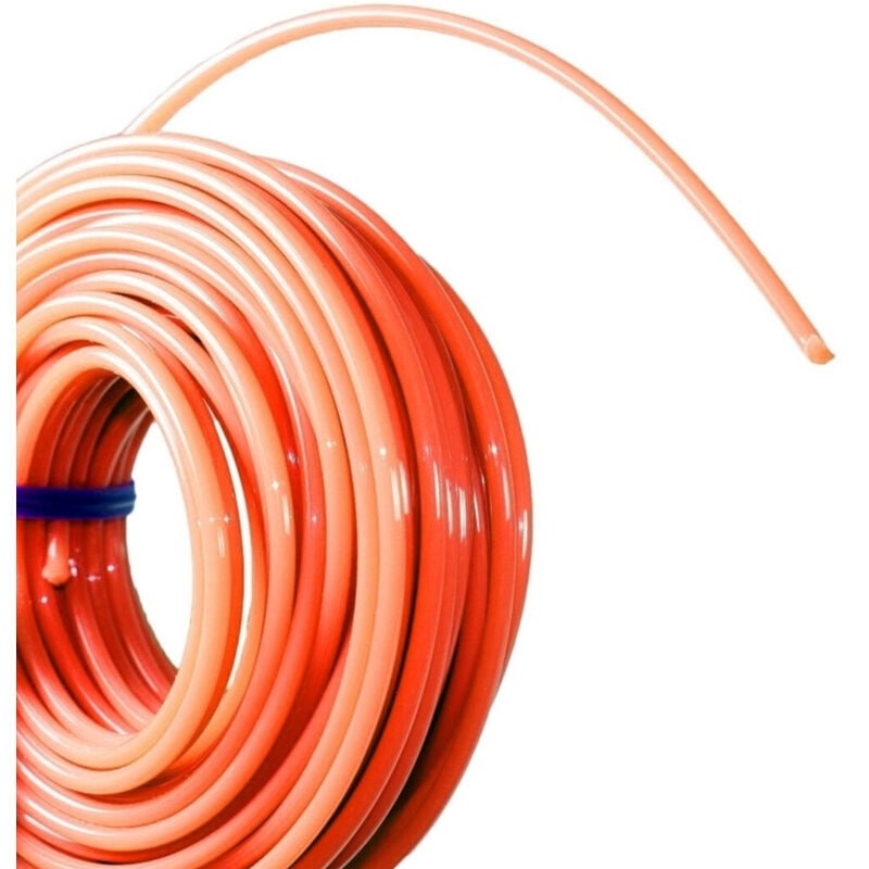 foto del prodotto traesio - set 2 rotoli filo per decespugliatore in nylon 2.4mm x 10mt ognuno cavo di linea - - trade shop