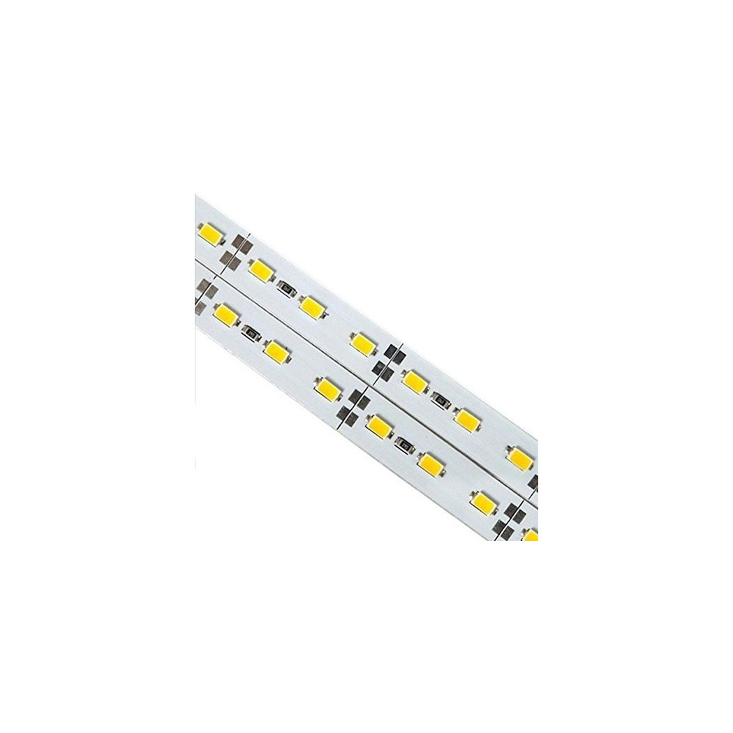 foto del prodotto traesio strip striscia rigida barra 1 metro a led 5630 7020 5050 13w 72 led calda fredda bianco caldo smd 7020 trade shop