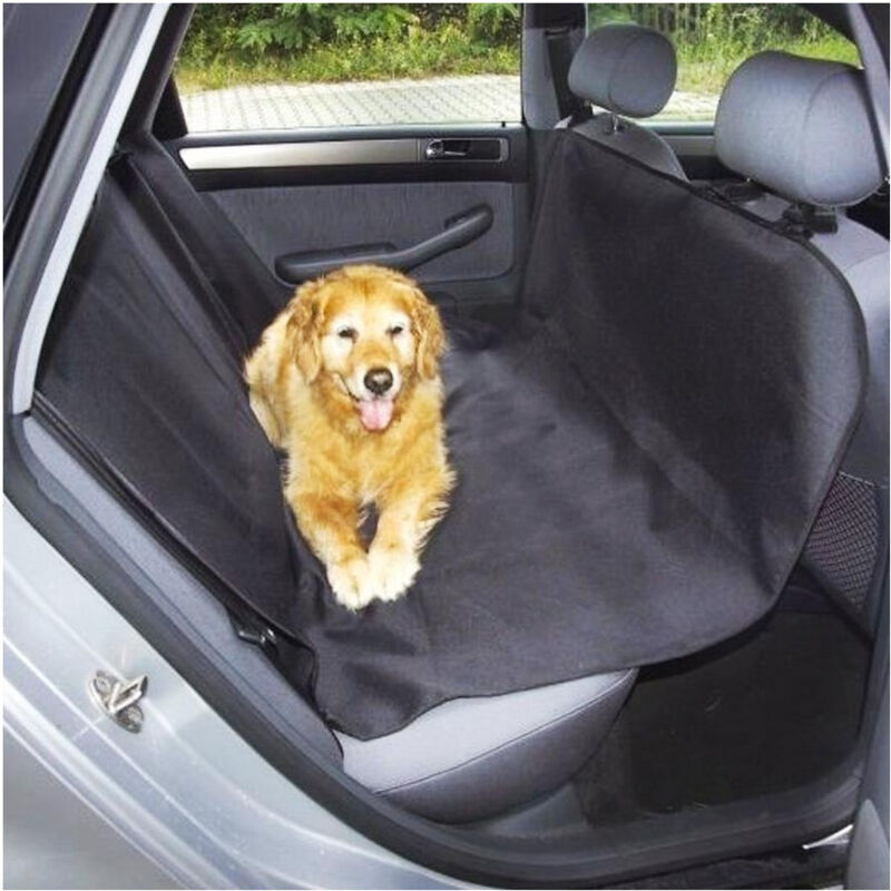 foto del prodotto traesio telo coprisedili auto per cani impermeabile per sedili posteriori 142x147cm trade shop