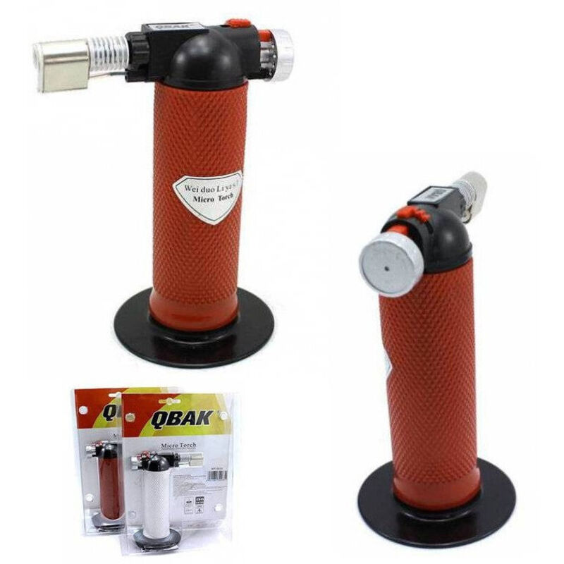 foto del prodotto traesio torcia saldatore a gas butano saldatrice a gas mini cannello ricaricabile trade shop