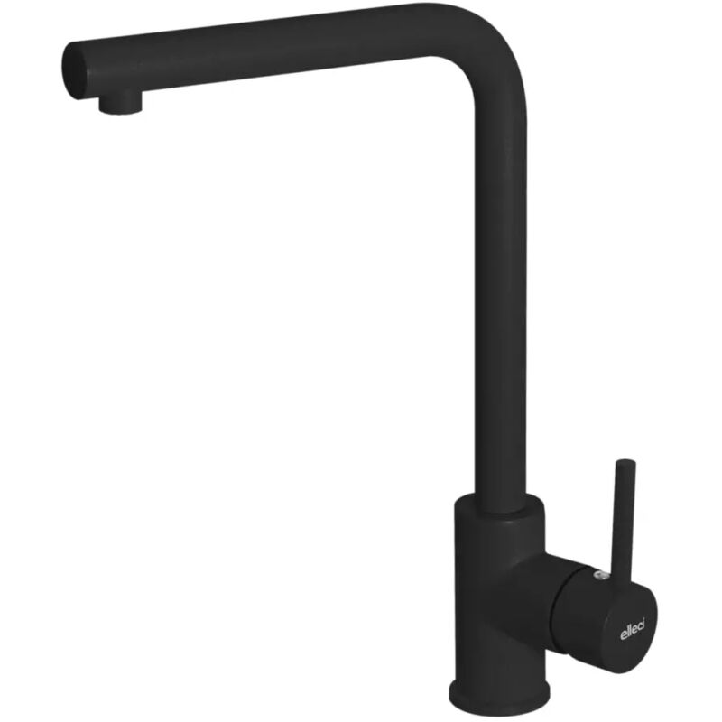 foto del prodotto trail. tipo di beccuccio standard, colore del prodotto nero, materiale del rubinetto keratek. altezza sopra la superficie di fissaggio (max) 33,7