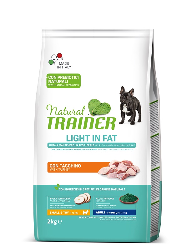foto del prodotto trainer cane natural light in fat small amp toy tacchino 2 kg