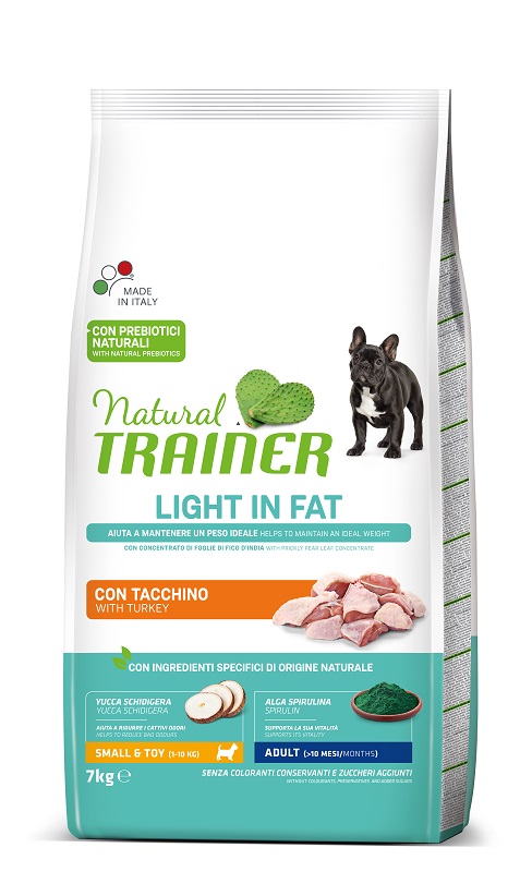 foto del prodotto trainer cane natural light in fat small amp toy tacchino 7 kg