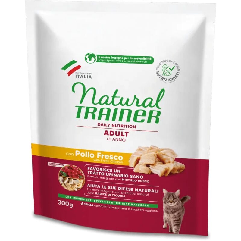 foto del prodotto trainer natural per gatto adult con pollo fresco da 300 gr