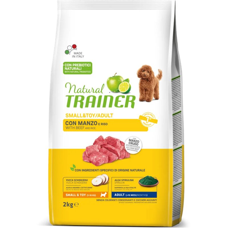 foto del prodotto trainer natural small toy per cani da 2 kg