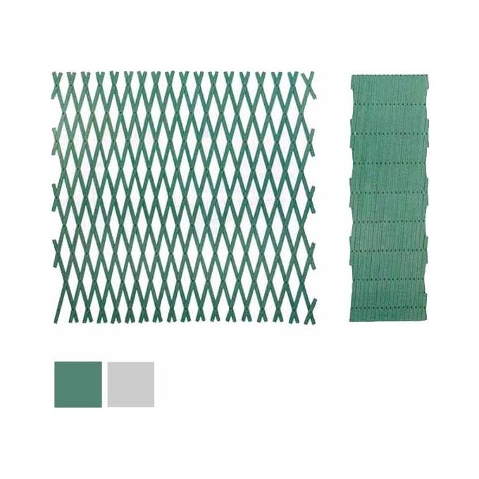 foto del prodotto tralicci in plastica per rampicanti colore bianco mt.2x1
