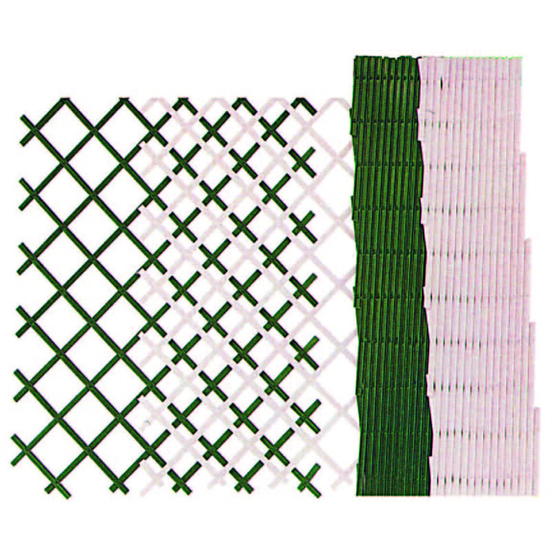 foto del prodotto tralicci in plastica per rampicanti colore bianco mt.3x1