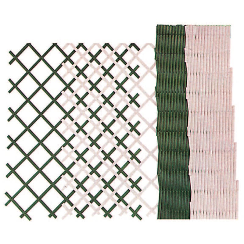 foto del prodotto tralicci in plastica per rampicanti colore verde mt.2x1