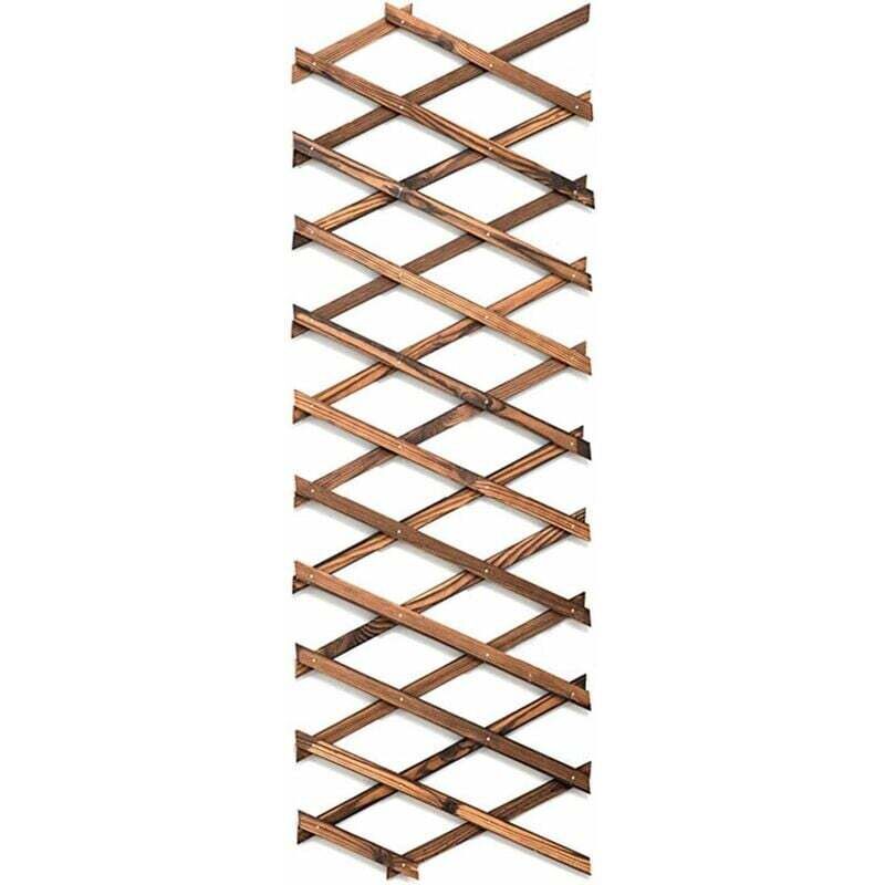 foto del prodotto traliccio estensibile in legno per piante rampicanti sospese decorazione da parete per patio e giardino,gu.b bon