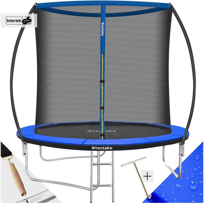 foto del prodotto trampolino jumpy con rete di sicurezza trampolino, trampolino per bambini, trampolino per bambini 244 cm