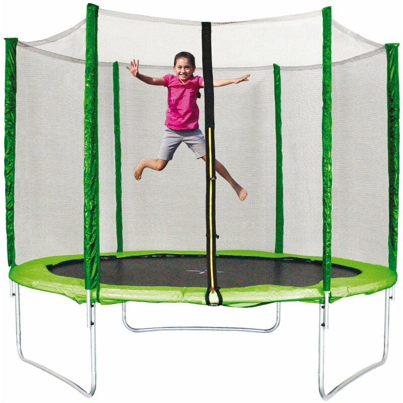 foto del prodotto trampolino tappeto elastico jumping con rete di protezione diametro jumpy