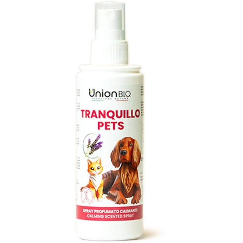 foto del prodotto tranquillo pets spray profumato calmante e rilassante per cani e gatti 125 ml