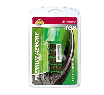 foto del prodotto transcend dram ddr 400mhz 1gb sodimm