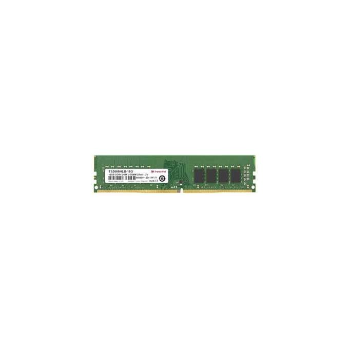foto del prodotto transcend jm3200hle 32g 32gb ddr4 3200mhz u dimm 2rx8 1.2v 32gb 3200mhz per pc u dimm 