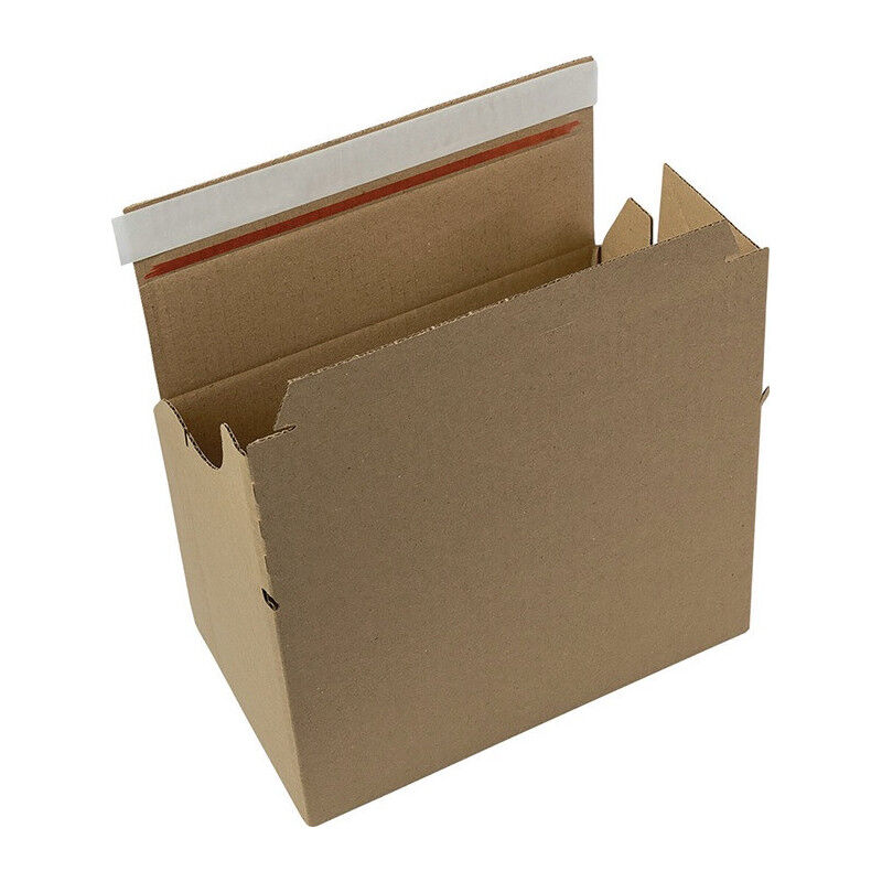 foto del prodotto transpak carton ondul l237xl140xh147mm simple vague marron par 10 