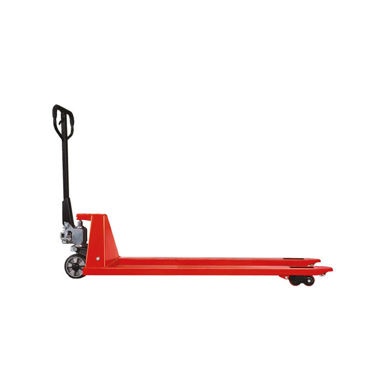 foto del prodotto transpallet manuale con forche lunghe 1500x540 mm capacit 2000 kg ideale per pallet specifici e lunghi ac201500