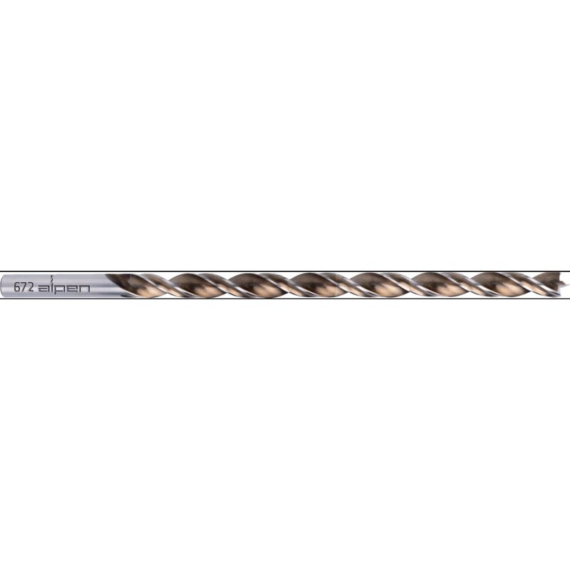 foto del prodotto trapanino a spirale timber twist d.8mm lunghezza totale 250mm