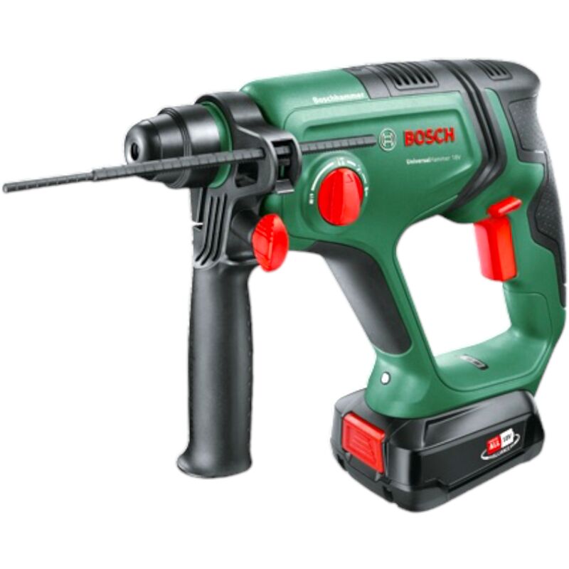 foto del prodotto trapano a batteria a percussione 18v con attacco sds plus con valigetta bosch universal hammer