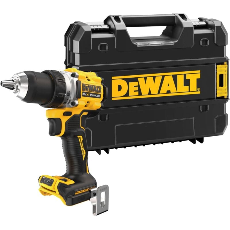 foto del prodotto trapano a batteria dewalt dcd800nt senza batterie e caricabatterie in confezione t stak