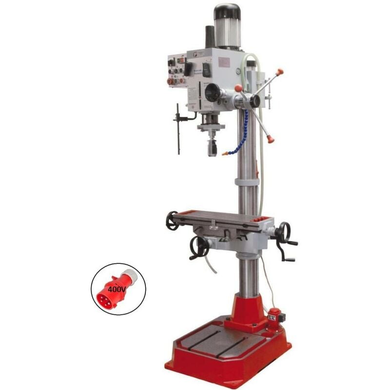 foto del prodotto trapano a colonna con ingranaggi holzmann zx40pc 400v