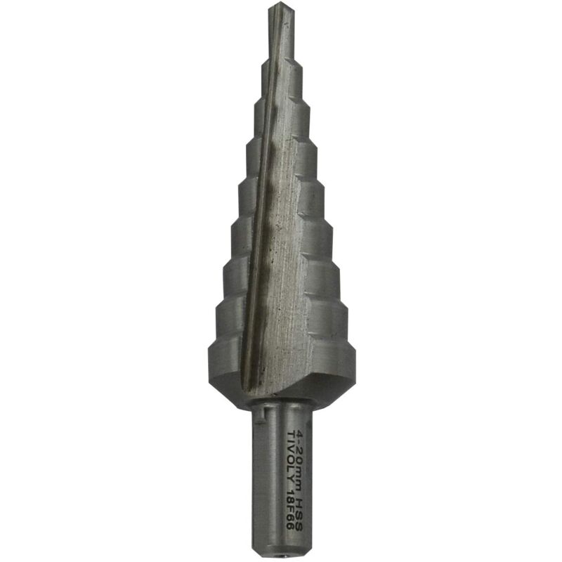 foto del prodotto trapano a gradino conico hss 420 mm tivoly 11448620420