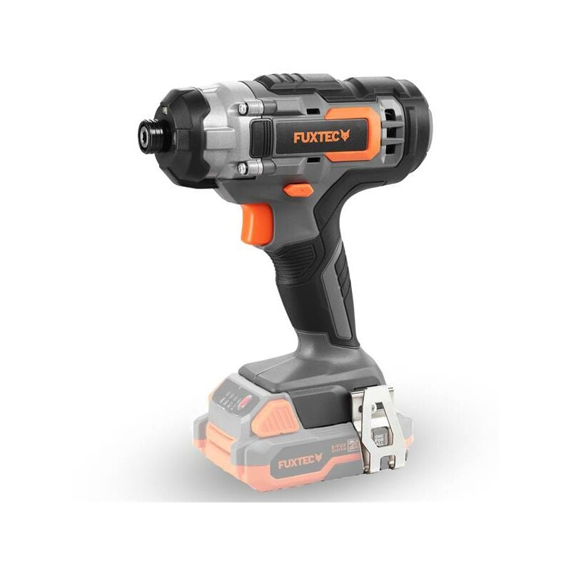 foto del prodotto trapano a impulsi a batteria fuxtec 20v fx e1is20 senza batteria, senza caricabatterie