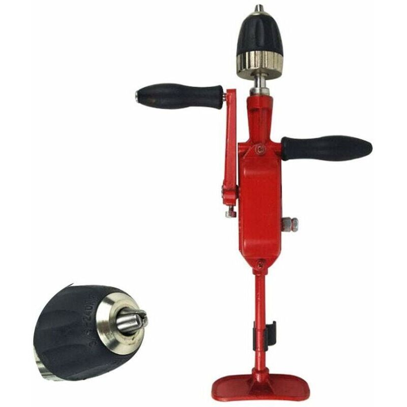 foto del prodotto trapano a manovella, trapano a doppia marcia, maschiatrice automatica micro manuale a manovella per legno per legno e plastica, ambito di