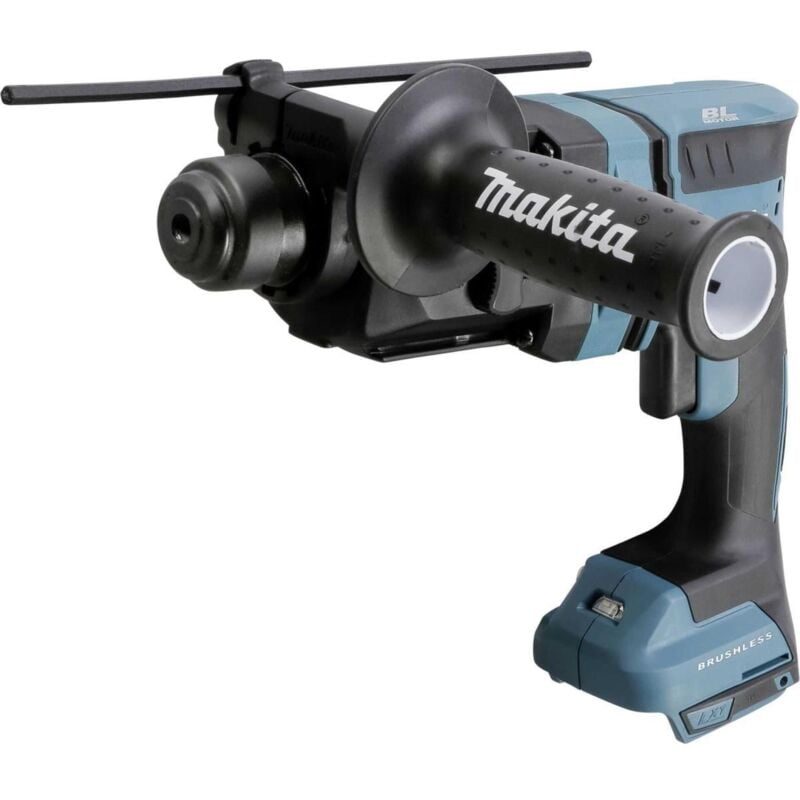 foto del prodotto trapano a percussione a batteria makita dhr182zu, 1 8v, sds plus senza batteria e caricabatterie nella confezione