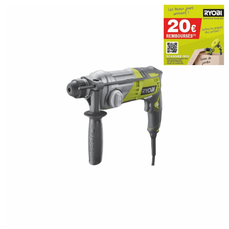 foto del prodotto trapano a percussione ryobi sdsplus 680 w rsds680 ka2