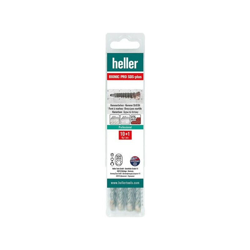foto del prodotto trapano a percussione sds plus bionic pro 8x160 100mm 10 1 multipack heller