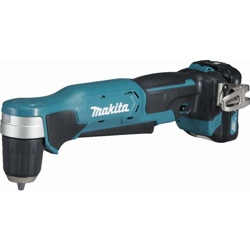 foto del prodotto trapano angolare 12 v cxt li ion 2 ah 10 mm makita 2 batterie, caricabatterie, valigetta da333dwae