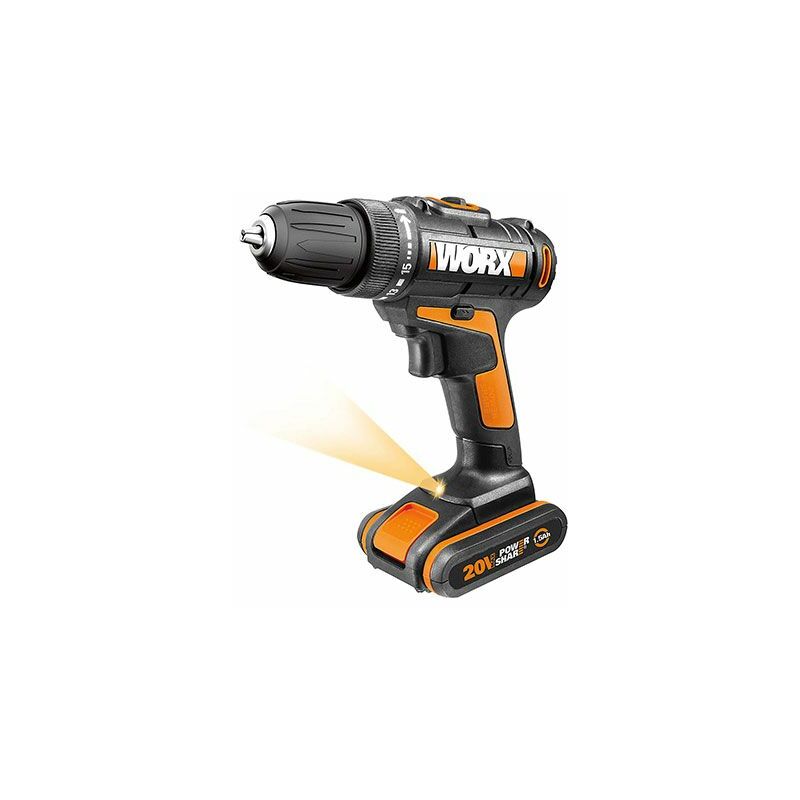 foto del prodotto trapano avvitatore a batteria 20v worx wx101