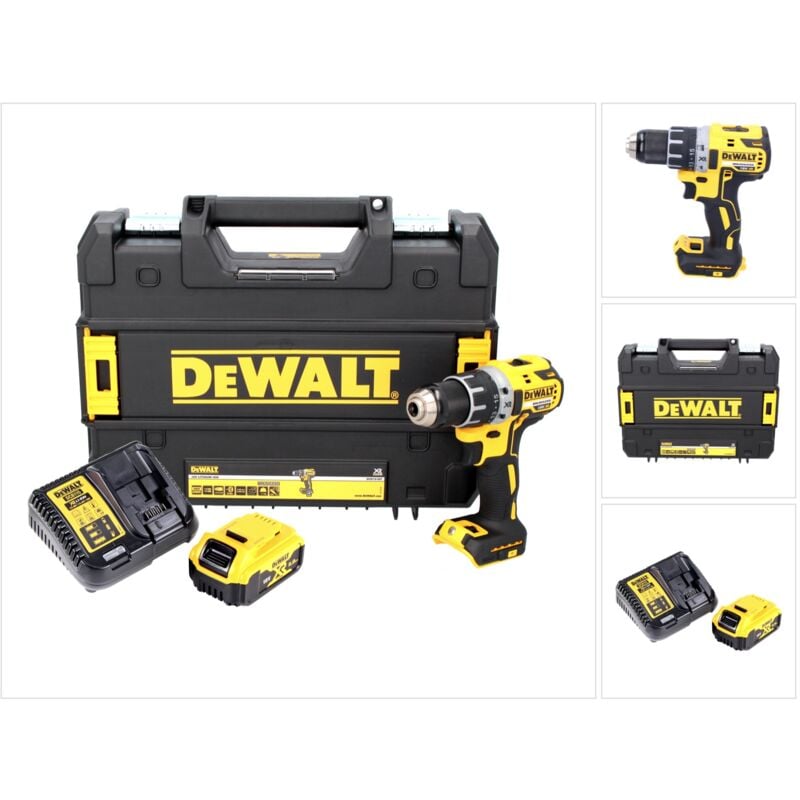 foto del prodotto trapano avvitatore a batteria dewalt dcd 791 p1 18 v 70 nm senza spazzole 1x batteria ricaricabile 5,0 ah caricatore tstak