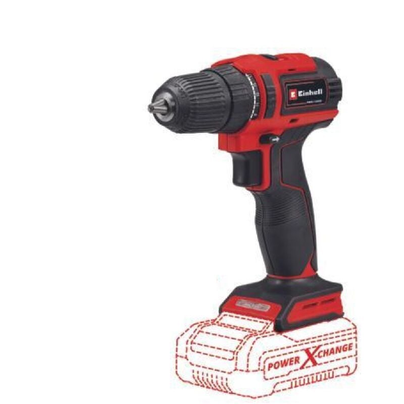 foto del prodotto trapano avvitatore a batteria einhell te-cd 18 40 li bl - solo 18v - 4513997