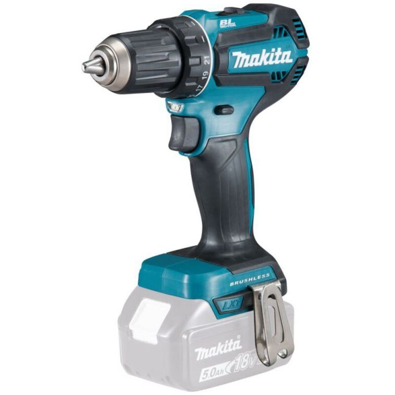 foto del prodotto trapano avvitatore a batteria makita 18,0 v senza batteria, senza caricabatteria ddf485z