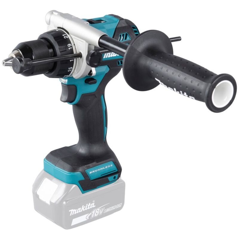 foto del prodotto trapano avvitatore a percussione brushless lxt 18v li ion 13mm makita dhp486z solo prodotto 