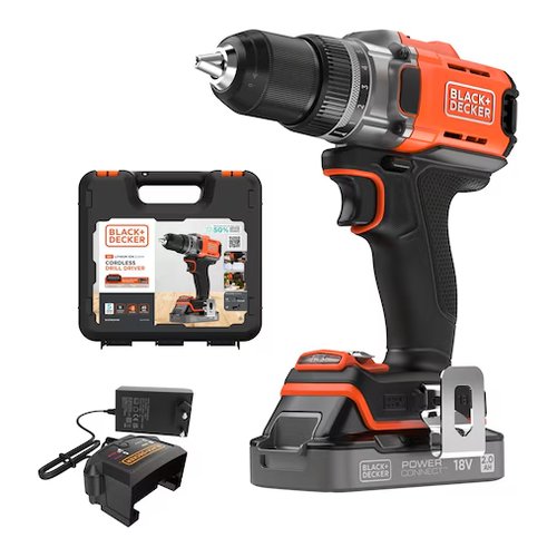 foto del prodotto trapano avvitatore black decker power connect