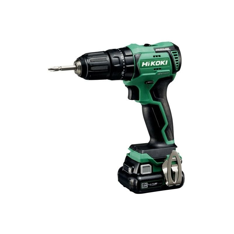 foto del prodotto trapano avvitatore con percussione 12v hikoki dv12dd