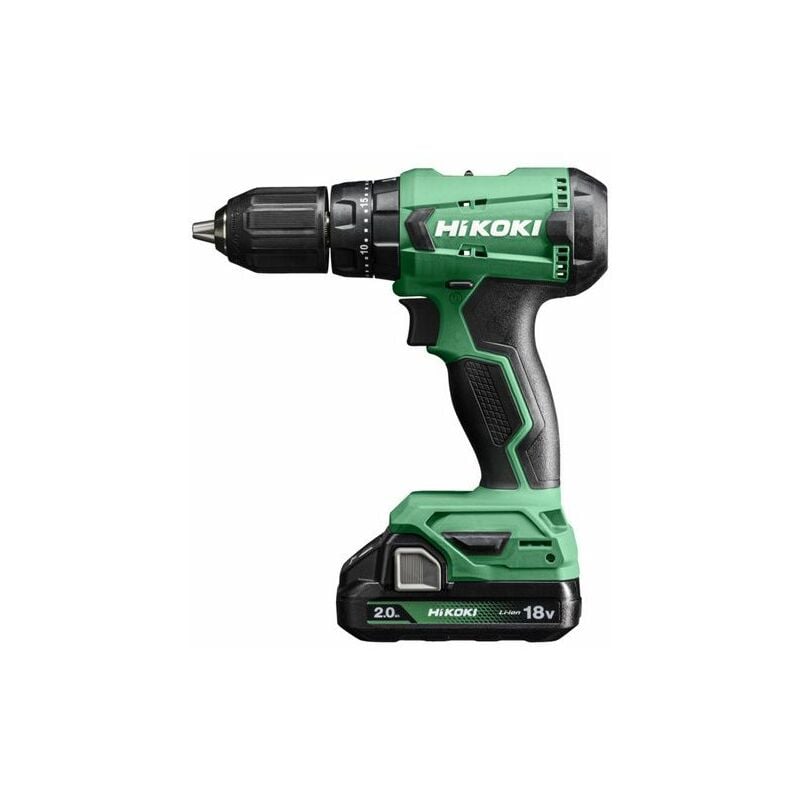 foto del prodotto trapano avvitatore con percussione hikoki 18v 2 ah dv18da