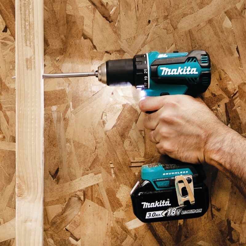 foto del prodotto trapano avvitatore makita brushless 18v macchina nuda ddf485z