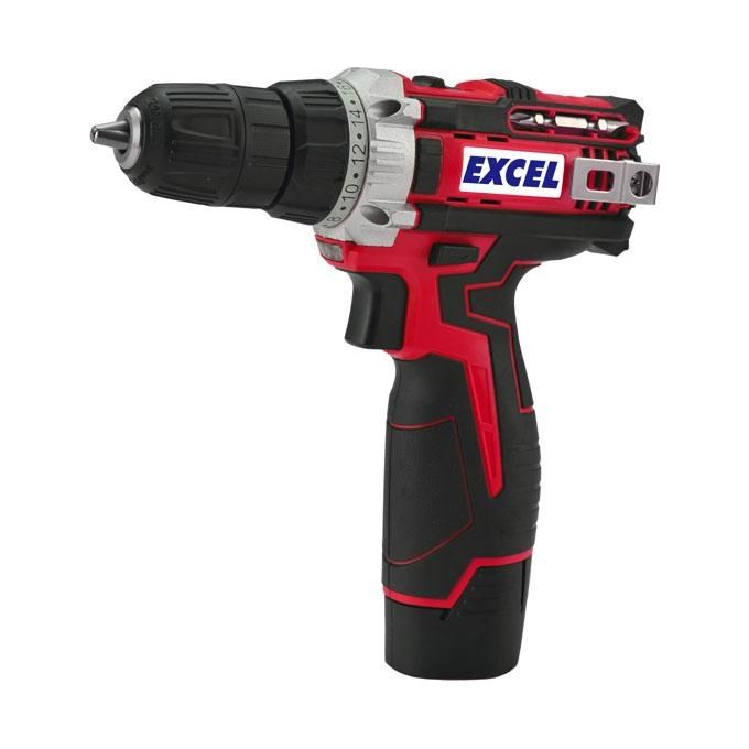 foto del prodotto trapano avvitatore mandrino mm.10 batteria litio 10,8v 1 batteria al litio da 1,3 ah