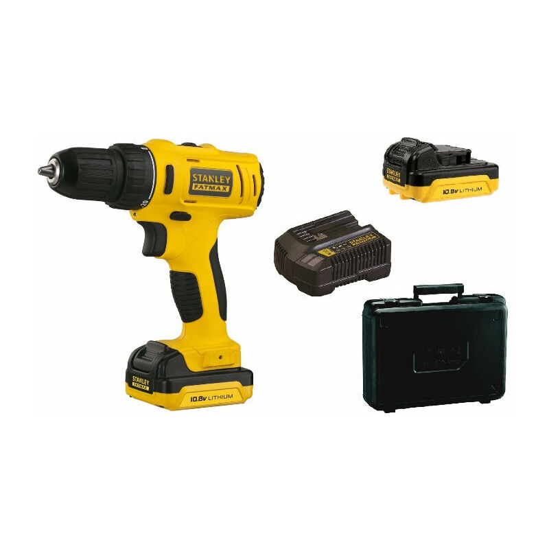 foto del prodotto trapano avvitatore stanley fatmax 10.8v fmc011s2