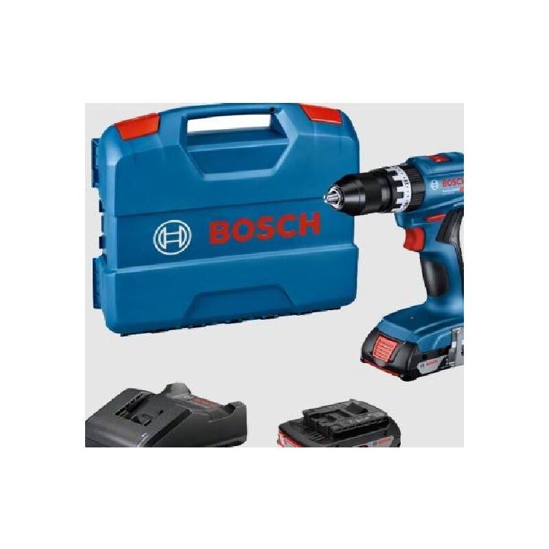foto del prodotto trapano battente avvitatore gsb 18v 45 professional 2 batterie 2ah