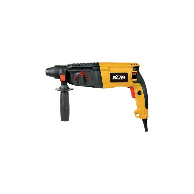 foto del prodotto trapano blim sds 800w 3 joule funzione martello martello velocit regolabile 0 1100 giri min mandrino a cambio rapido sds pulsante di blocco