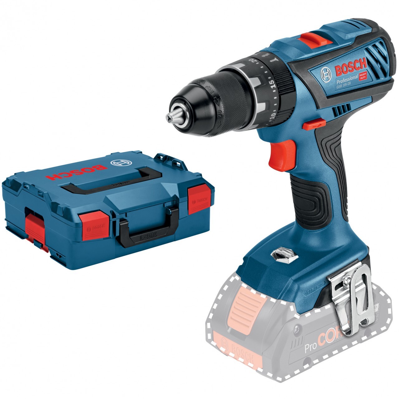 foto del prodotto trapano bosch 18vp senza batteria gsb 18v 28