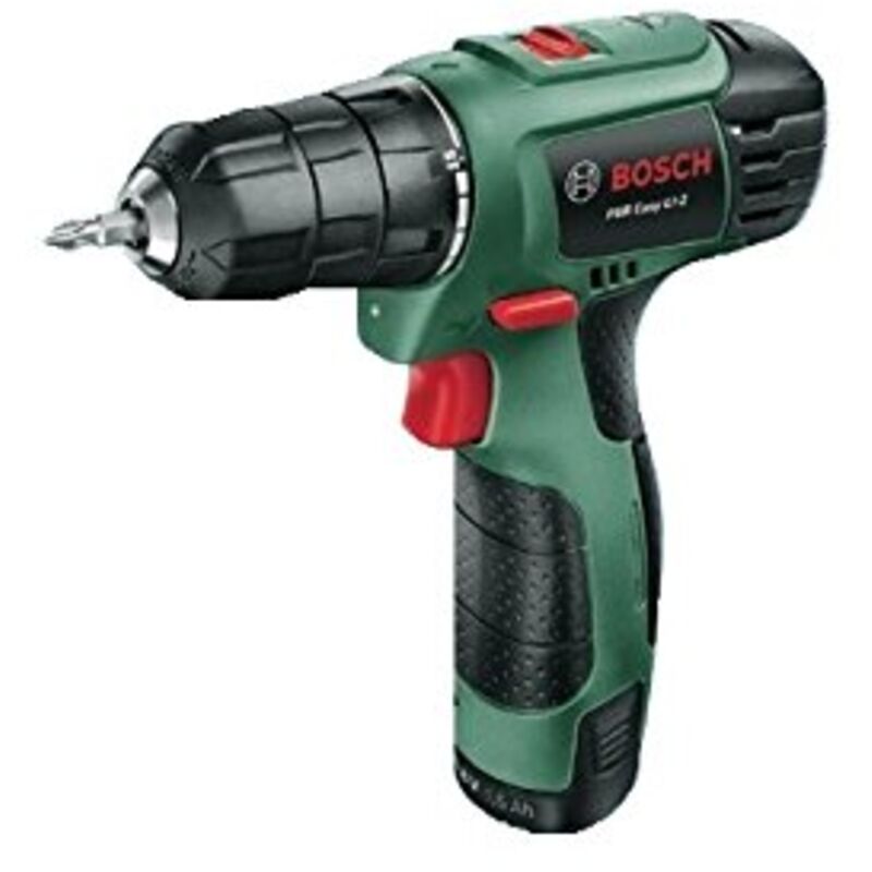 foto del prodotto trapano bosch batteria litio 12v. easy drill 1200 valigetta e accessori